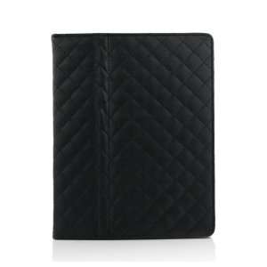   Magnetic Smart Leather Case Cover for iPad 2 Black: Everything Else