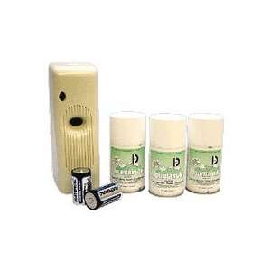  BIG873   Starter Kit,Deodorant,Dispenser,3 Fragrances,3 