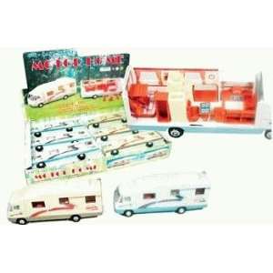 Die cast Class A Motorhome, 1 pc, (Pull back Action & Changeable 