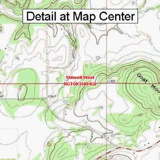   Map   Stilwell West, Oklahoma (Folded/Waterproof)