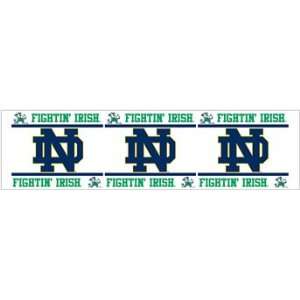 Notre Dame Fighting Irish Peel & Stick Border 