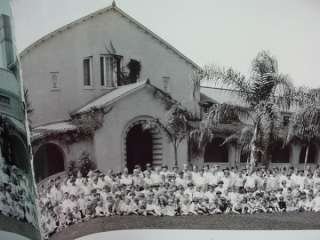Antique Panoramic SCHOOL PHOTO California Mission #1  