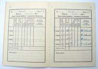 OLD BULGARIAN FRENCH SCHOOL REPORT CARD 1945 COLLEGE »  