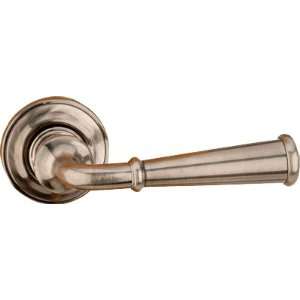 Von Morris Turn Lever/Large Rose Sing Dummy Satin Bronze Clear Coated 