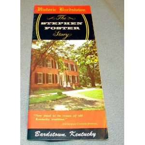  Stephen Foster Story Brochure From 1962 Season in Historic 