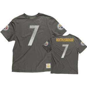   Vintage Name & Number Pittsburgh Steelers T Shirt: Sports & Outdoors