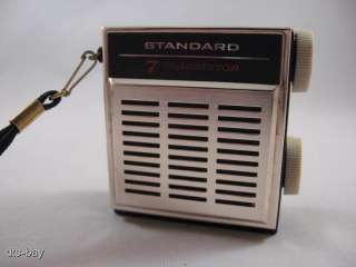 standard micronic ruby sr g433 transistor radio brand standard model 