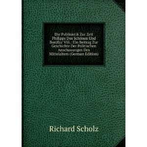   Anschauungen Des Mittelalters (German Edition) Richard Scholz Books