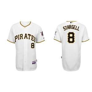 Pittsburgh Pirates #8 Willie Stargell White 2011 MLB Authentic Jerseys 