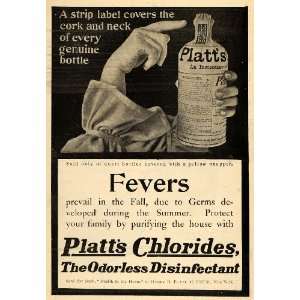  1903 Ad Platts Chlorides Disinfectant Germs Cleaner 