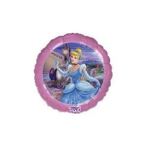  18 Disney Princess Cinderella Stardust   Mylar Balloon 
