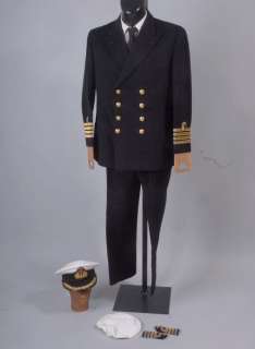 1962 Bespoke Tailored Royal Navy Captains Doeskin No5 Dress Uniform 