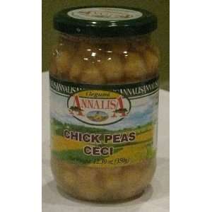 Annalisa, Ceci Chickpeas Garbanzo Beans, 12 Ounce Bag  