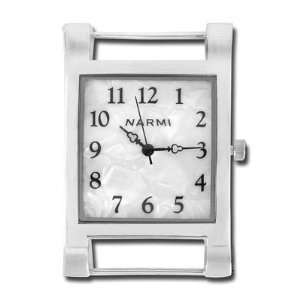   Inch Silver Square Mother of Pearl Watch Face: Arts, Crafts & Sewing