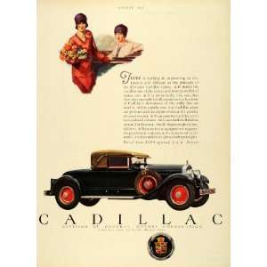  1927 Ad Cadillac General Motors Detroit Michigan Engine 