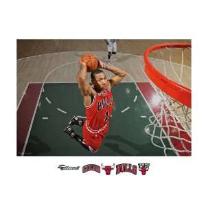  NBA Chicago Bulls Derrick Rose Mural Wall Graphic Sports 