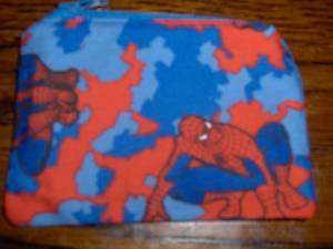 Spiderman Spider man marvel fabric coin/change purse 12  