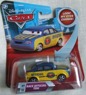 CARS MOVIE DIECAST PISTON CUP RACE OFFICIAL TOM  