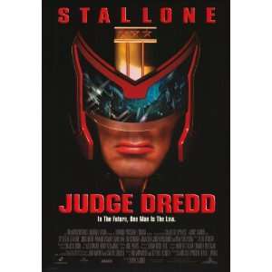  Judge Dredd   Movie Poster   27 x 40: Home & Kitchen