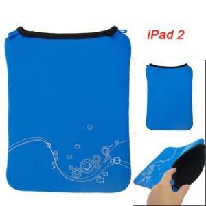   Soft Blue Neoprene U Type Inside Sleeve Bag for iPad 2: Electronics