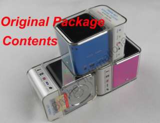 iPod iPhone SD MP3 Mini Portable Music Angel USB Speake  