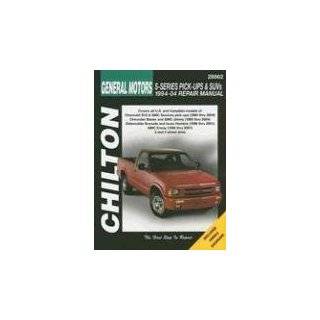 GM S Series Pickups & SUVs 1994 2004 (Chiltons Total Car Care Repair 