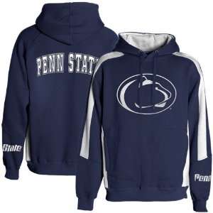 Penn State Nittany Lions Navy Blue Spiral Hoody Sweatshirt:  