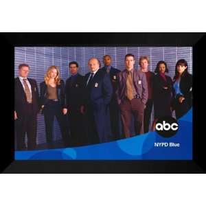  NYPD Blue 27x40 FRAMED TV Poster   Style B   2003