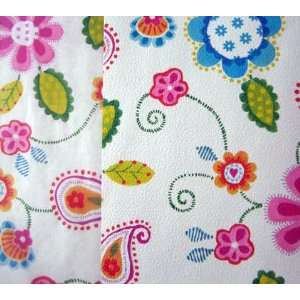   Flowers & Paisley Wrapping Paper & Tissue Paper 20 Sq Ft Roll: Health