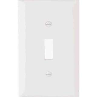  WHT 1G 1TOG Wall Plate