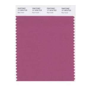  PANTONE SMART 17 1818X Color Swatch Card, Red Violet: Home 