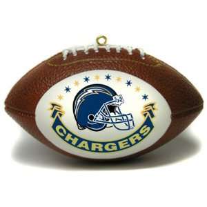  San Diego Chargers Football Shaped Ornament *SALE 