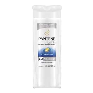 PANTENE Pyrithione Zinc Anti Dandruff Shampoo and Conditioner, 12.6 