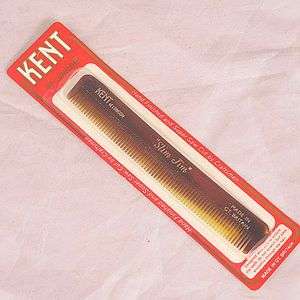 KENT OF LONDON HAIR COMB slim jim HAND MADE NEW  