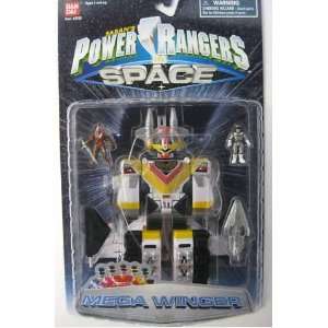   Space   Mega Winger with Silver Glider Shooting Action Toys & Games