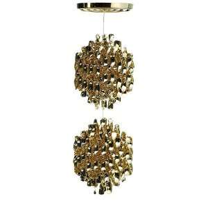  Spiral sp2 gold chandelier