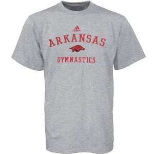   Arkansas Razorbacks Ash Practice Gymnastics T shirt