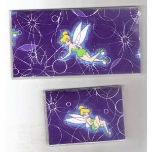  Checkbook Cover Debit Set Made with Disney Tinkerbell 