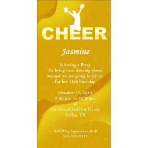  Cheer Dance Yellow   100 Cards: Sports & Outdoors