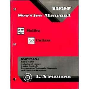  1997 MALIBU CUTLASS Shop Sevrice Repair Manual Book 