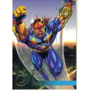  1995 Fleer Flair Marvel Annual Card #144 : Nova: Sports 