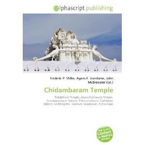  Chidambaram Temple (9786133966307) Books