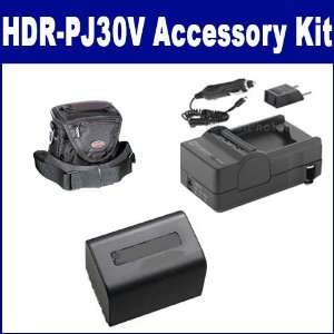 Sony HDR PJ30V Camcorder Accessory Kit includes: SDM 109 Charger, ST80 