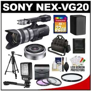  Sony Handycam NEX VG20 1080 HD Video Camera Camcorder with 