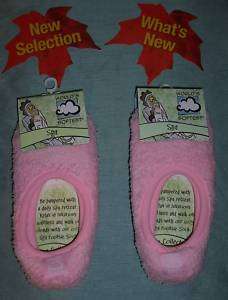 Worlds Softest Womens SPA Footie Slipper Socks Set NIP  