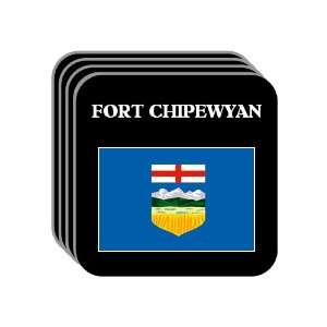  Alberta   FORT CHIPEWYAN Set of 4 Mini Mousepad Coasters 