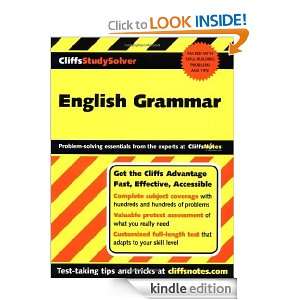 CliffsStudySolver English Grammar (Cliffs Study Solver) Jeff Coghill 