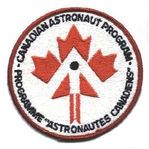  Canadian Astronaut Program Patch/White Arts, Crafts 