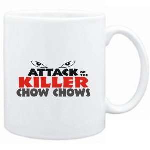   Mug White  ATTACK OF THE KILLER Chow Chows  Dogs: Sports & Outdoors