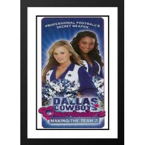  Dallas Cowboys Cheerleaders 32x45 Framed and Double Matted 